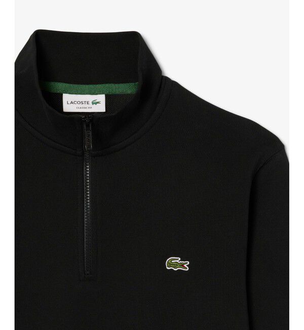 LACOSTE「ハイネックハーフジップスウェット」|スウェット・ジャージ|