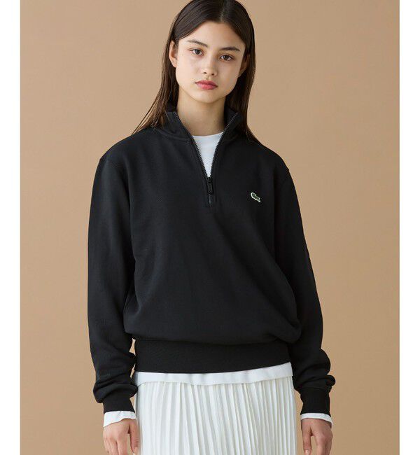 LACOSTE「ハイネックハーフジップスウェット」|スウェット・ジャージ|