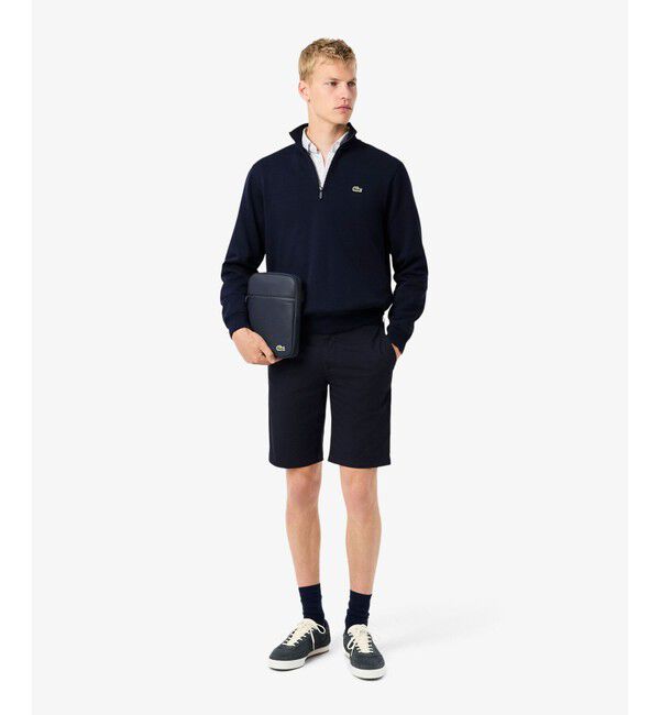 LACOSTE「ハイネックハーフジップスウェット」|スウェット・ジャージ|
