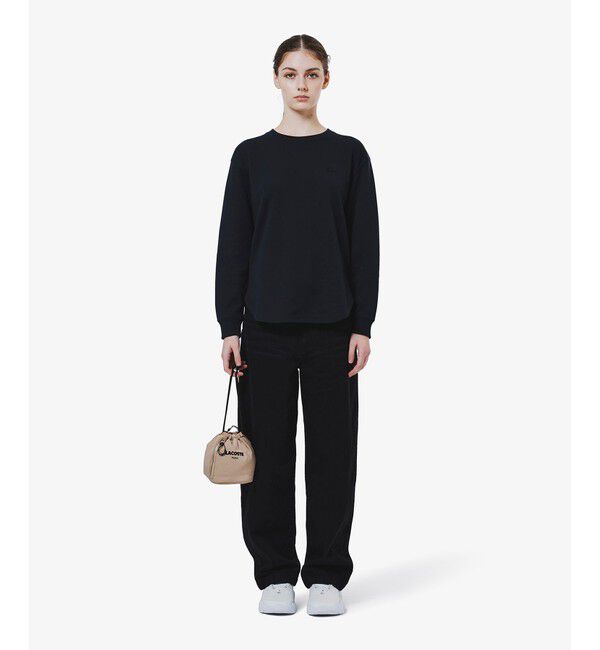 LACOSTE「バレルレッグデニムパンツ」|デニム|