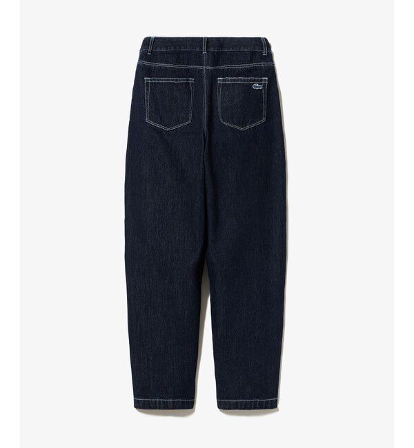 LACOSTE「バレルレッグデニムパンツ」|デニム|