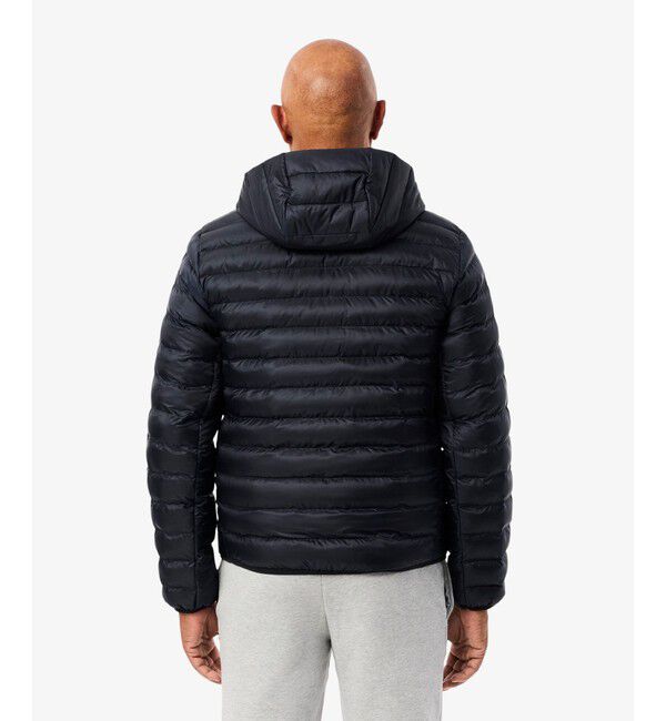 LACOSTE「撥水キルテッドパフジャケット」|ダウン|