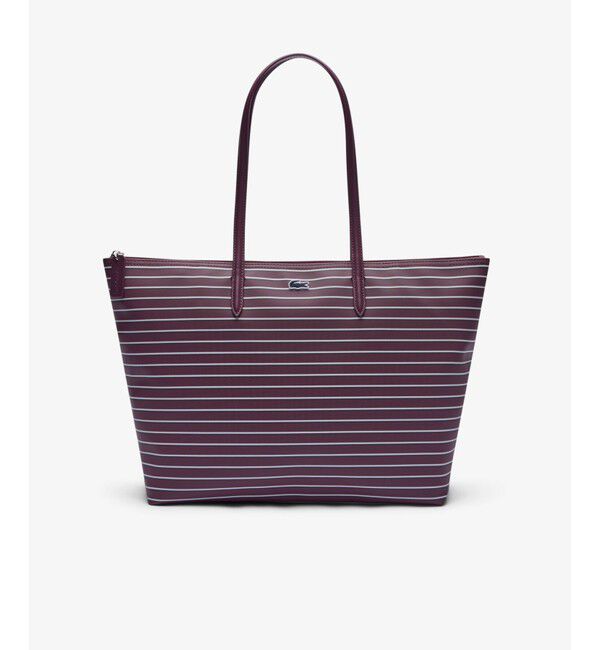 LACOSTE「【EC only】L.12.12コンセプトシーズナル ラージサイズボーダートートバッグ」|トートバッグ|