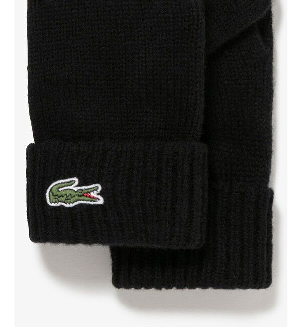 LACOSTE「エッセンシャル ウールニットグローブ」|手袋|