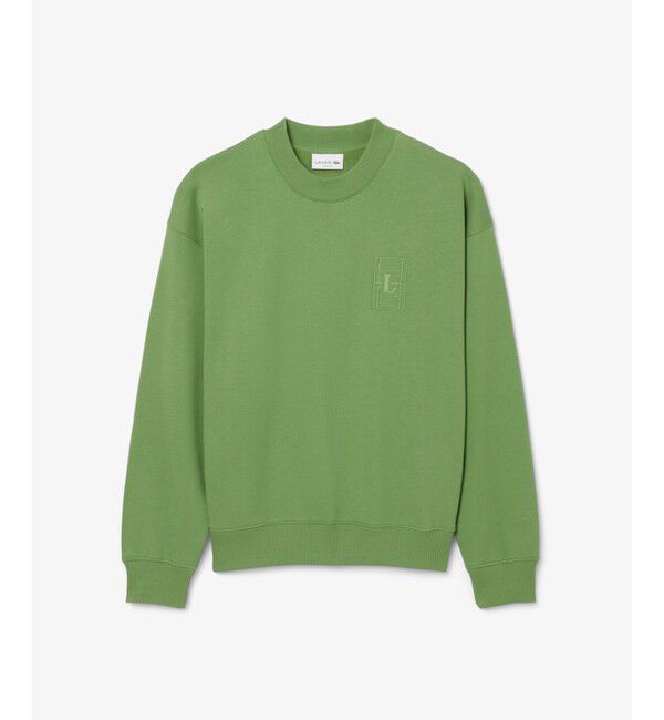 LACOSTE「コートステッチクルーネックスウェット」|スウェット・ジャージ|