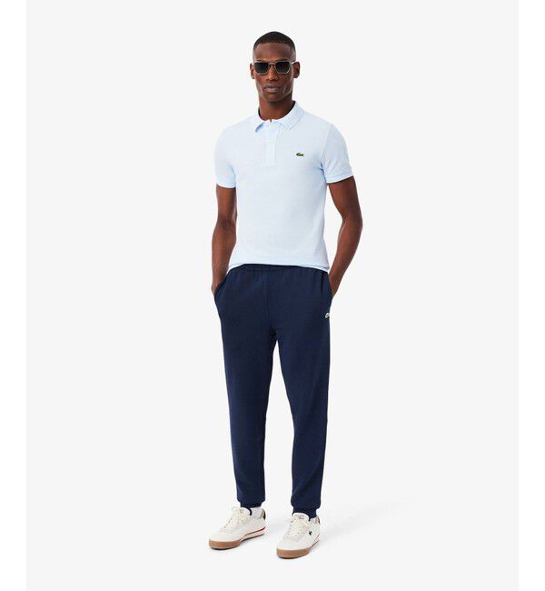 LACOSTE「エッセンシャルテーパードスウェットパンツ」|その他|ネイビー