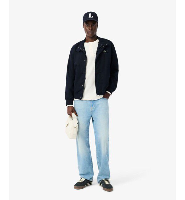 LACOSTE「ヘンリーネックワッフルTシャツ」|Tシャツ・カットソー|