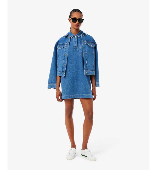 LACOSTE「レディース CLUB-LOW 126 5 SFA タンブルレザー スニーカー」|スニーカー|