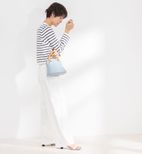 NOLLEY'S「ウォッシャブルチノ風ワイドパンツ」|その他|