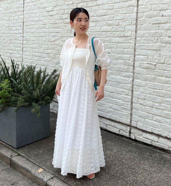 NOLLEY'S「2WAYカットジャガードドッキングワンピース」|ワンピース|