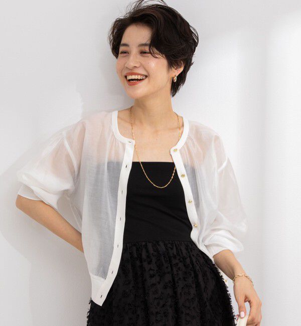 NOLLEY'S「2WAYカットジャガードドッキングワンピース」|ワンピース|