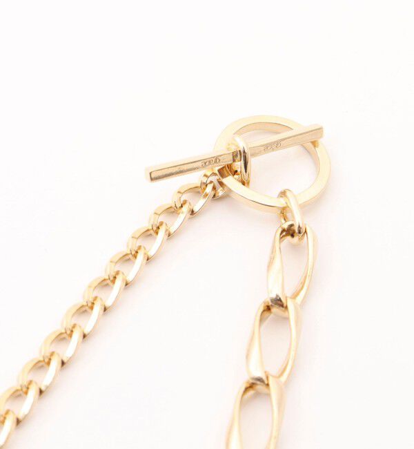 NOLLEY'S「【grace grace/グラスグラス】コンビチェーンネックレス(Big)」|ネックレス|