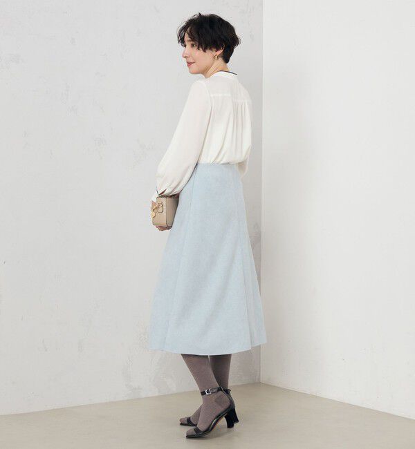 NOLLEY'S sophi「スエードダンボールフレアスカート」|フレア|