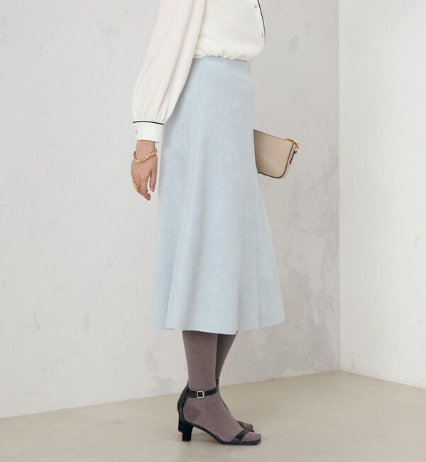 NOLLEY'S sophi「スエードダンボールフレアスカート」|フレア|