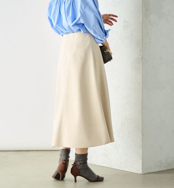 NOLLEY'S sophi「スエードダンボールフレアスカート」|フレア|