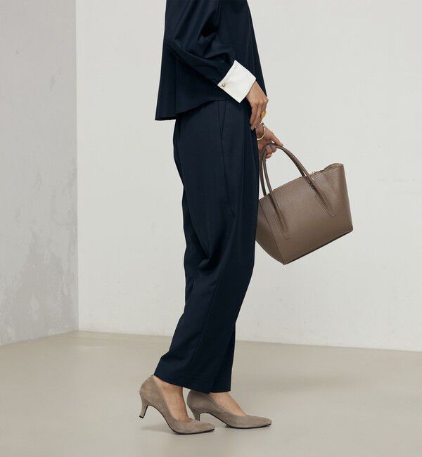 NOLLEY'S「《セットアップ対応》ウォッシャブルツータックテーパードパンツ」|その他|