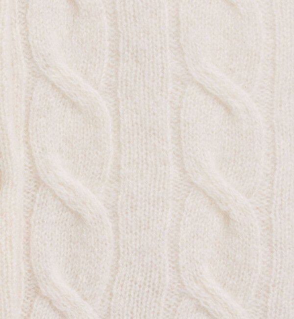 NOLLEY'S「ホールガーメントケーブル柄配色カーディガン」|カーディガン|