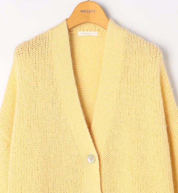 NOLLEY'S「《手洗い可能》アルパカMIX Vネックカーディガン」|カーディガン|