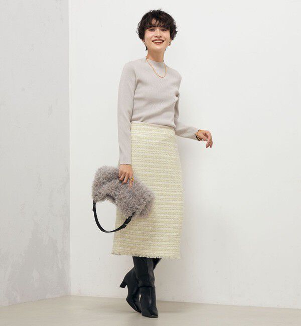 NOLLEY'S sophi「ラメファンシータイトスカート」|タイト|