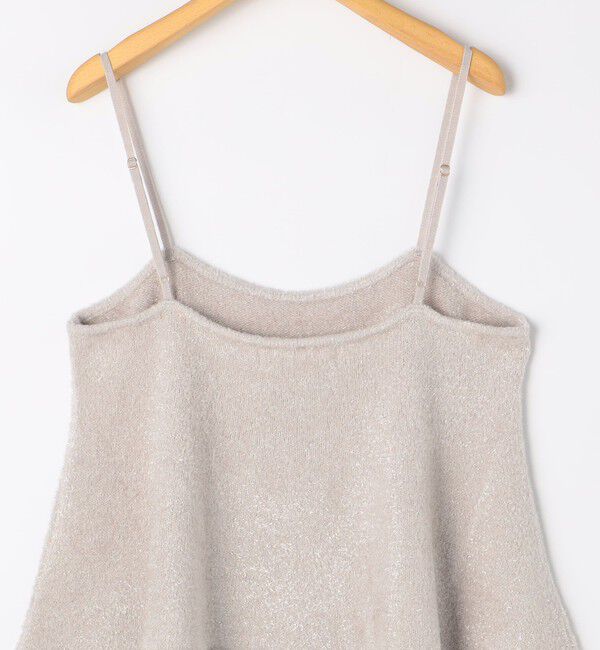 NOLLEY'S sophi「《セットアップ対応》《手洗い可能》キラキラフェザーフレアビスチェ」|ニット・セーター|