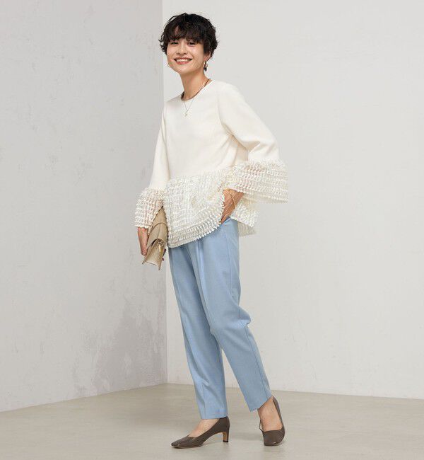 NOLLEY'S sophi「ウール混ウォッシャブルインゴムパンツ」|その他|