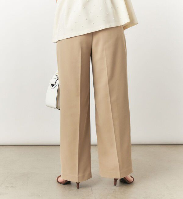 NOLLEY'S「ウォッシャブルクリスピーカルゼワイドパンツ」|その他|