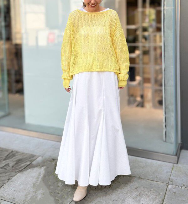 NOLLEY'S「【追加】【WEB＆一部店舗限定色あり】ウォッシャブルヴィンテージタフタマチ入りマキシスカート」|スカート|