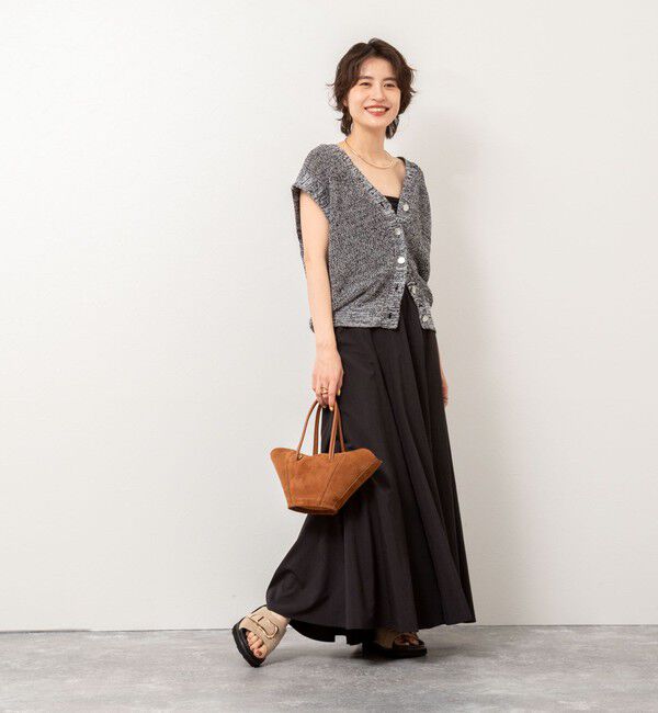 NOLLEY'S「【追加】【WEB＆一部店舗限定色あり】ウォッシャブルヴィンテージタフタマチ入りマキシスカート」|スカート|