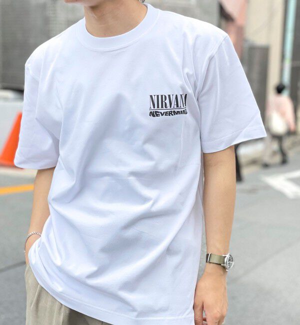NOLLEY'S goodman「【GOOD ROCK SPEED】別注 NIRVANA / ニルヴァーナ プリントTシャツ 25SS」|Tシャツ・カットソー|