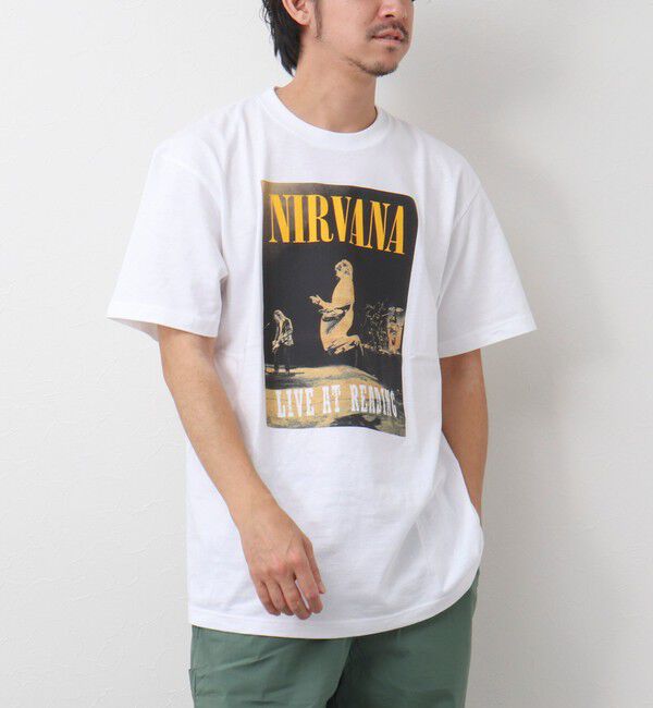 NOLLEY'S goodman「【GOOD ROCK SPEED】別注 NIRVANA / ニルヴァーナ プリントTシャツ 25SS」|Tシャツ・カットソー|
