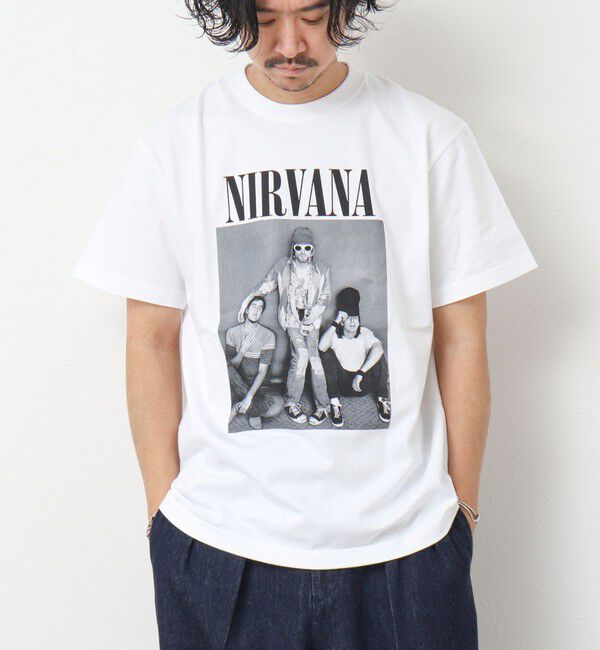 NOLLEY'S goodman「【GOOD ROCK SPEED】別注 NIRVANA / ニルヴァーナ プリントTシャツ 25SS」|Tシャツ・カットソー|
