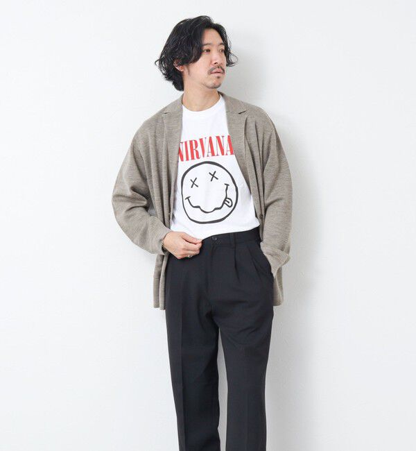 NOLLEY'S goodman「【GOOD ROCK SPEED】別注 NIRVANA / ニルヴァーナ プリントTシャツ 25SS」|Tシャツ・カットソー|