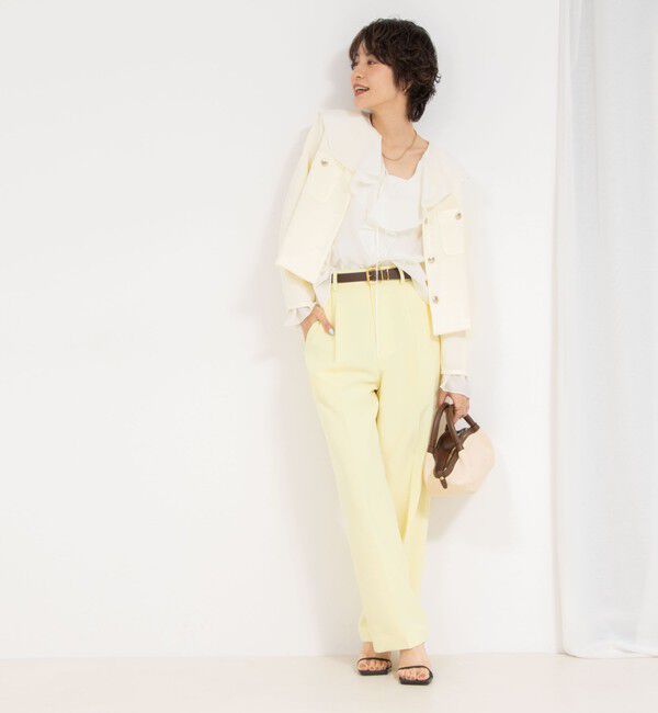 NOLLEY'S sophi「シアーラッフルブラウス」|シャツ・ブラウス|