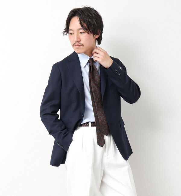 NOLLEY'S goodman「《ビジカジ対応》IMPORT FABRIC JACKET 25SS」|テーラードジャケット|