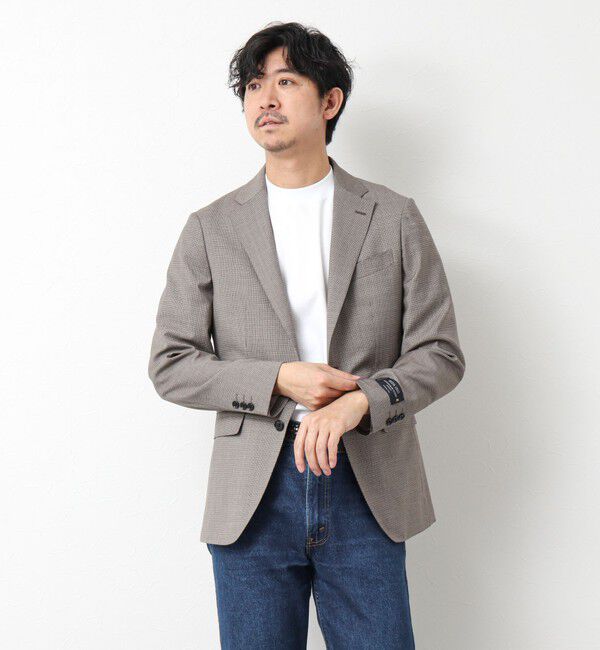NOLLEY'S goodman「《ビジカジ対応》IMPORT FABRIC JACKET 25SS」|テーラードジャケット|