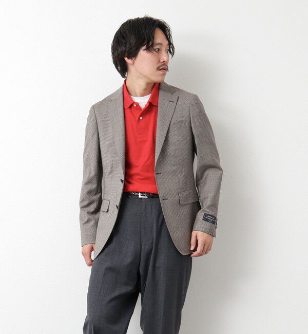 NOLLEY'S goodman「《ビジカジ対応》IMPORT FABRIC JACKET 25SS」|テーラードジャケット|