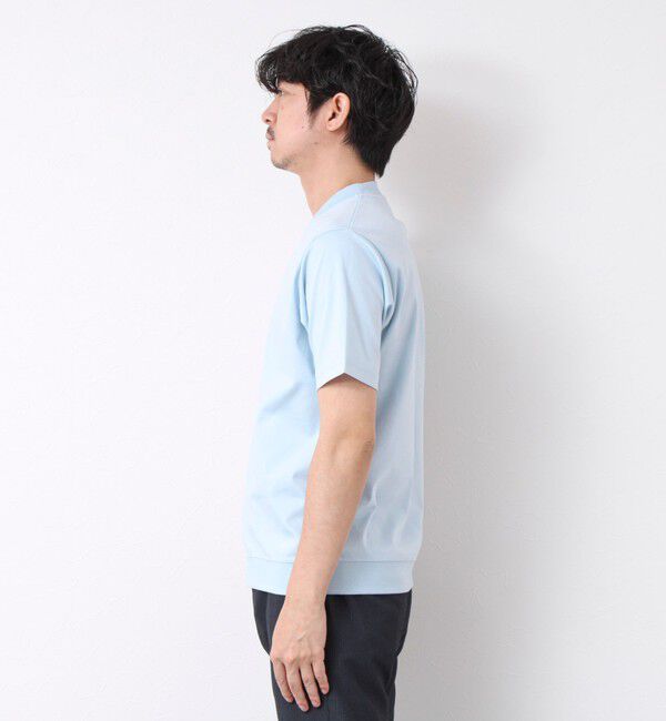 NOLLEY'S goodman「《ビジカジ対応》シルケットスムース Vネック ドレスTシャツ 25SS」|Tシャツ・カットソー|