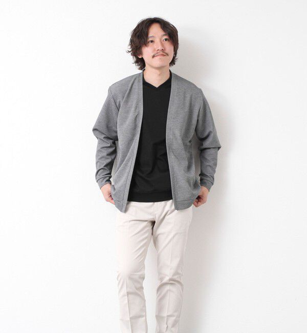 NOLLEY'S goodman「《ビジカジ対応》シルケットスムース Vネック ドレスTシャツ 25SS」|Tシャツ・カットソー|