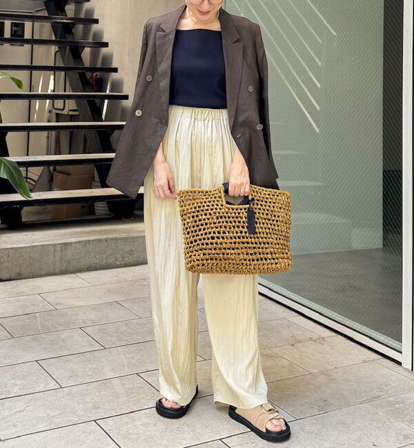 NOLLEY'S「【BAGMATI/ バグマティ】ラフィアかごバッグ【PR林☆別注アイテム】」|かごバッグ|