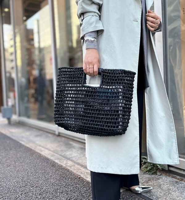 NOLLEY'S「【BAGMATI/ バグマティ】ラフィアかごバッグ【PR林☆別注アイテム】」|かごバッグ|