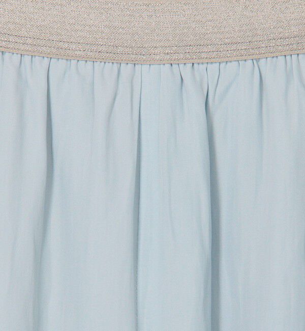 NOLLEY'S「ウォッシャブル割繊フレアスカート」|フレア|