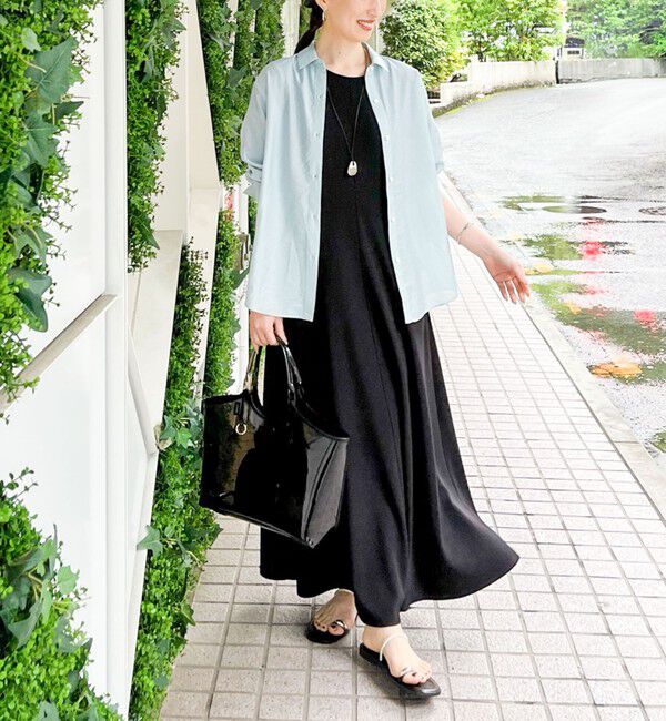 NOLLEY'S sophi「《セットアップ対応》シアーローン２WAYシャツ」|シャツ・ブラウス|