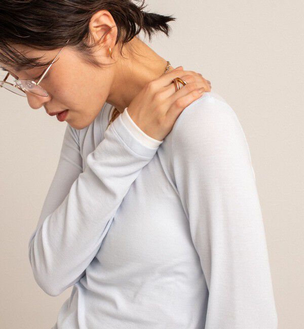 NOLLEY'S「【MAQWEL/マクウェル】レイヤードライクロンT」|Tシャツ・カットソー|