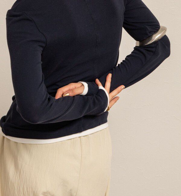 NOLLEY'S「【MAQWEL/マクウェル】レイヤードライクロンT」|Tシャツ・カットソー|