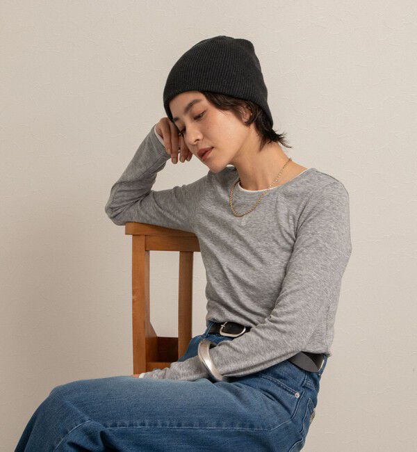 NOLLEY'S「【MAQWEL/マクウェル】レイヤードライクロンT」|Tシャツ・カットソー|