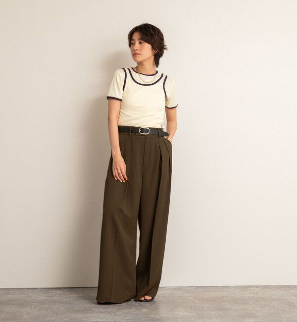 NOLLEY'S「【MAQWEL/マクウェル】リンガーリブタンクトップ」|タンクトップ|