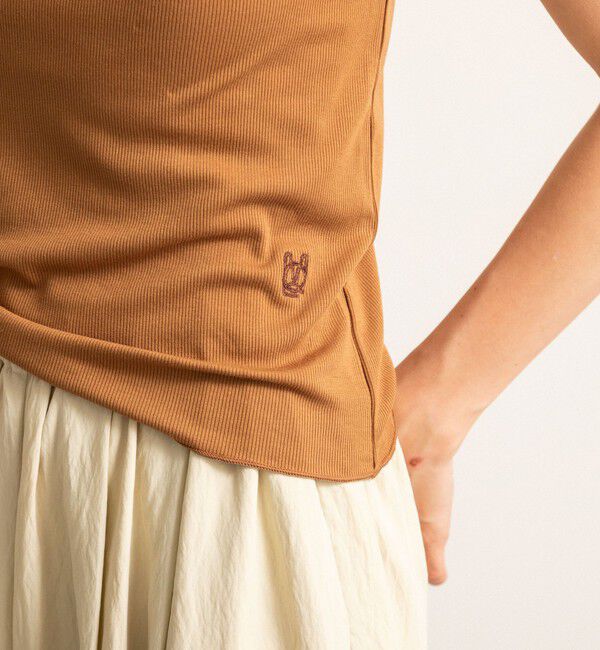 NOLLEY'S「【MAQWEL/マクウェル】リンガーリブタンクトップ」|タンクトップ|