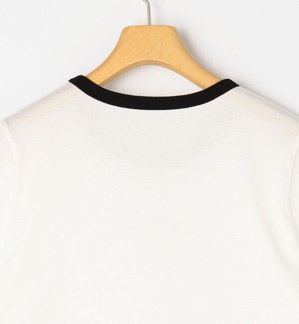 NOLLEY'S sophi「シルケット天竺衿配色ロゴTシャツ」|Tシャツ・カットソー|