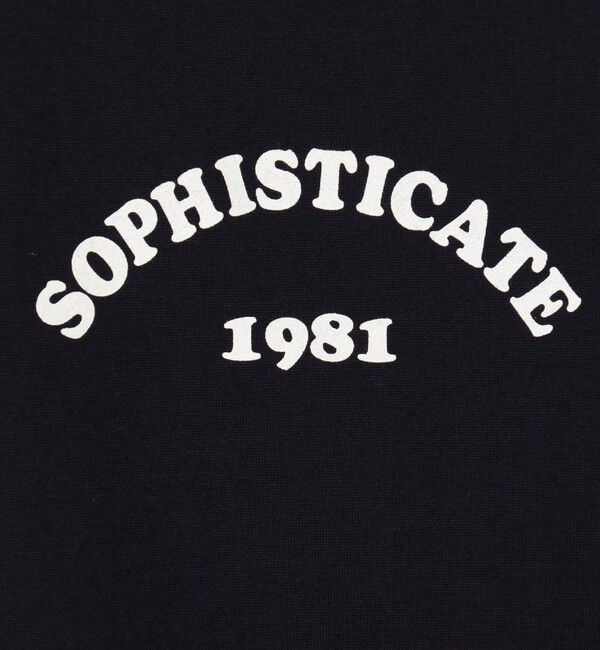 NOLLEY'S sophi「シルケット天竺衿配色ロゴTシャツ」|Tシャツ・カットソー|