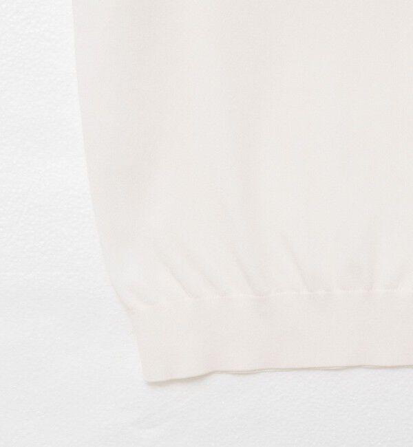 NOLLEY'S sophi「《アンサンブル対応/手洗い可能》綿ポリノースリーブプルオーバーニット」|ニット・セーター|